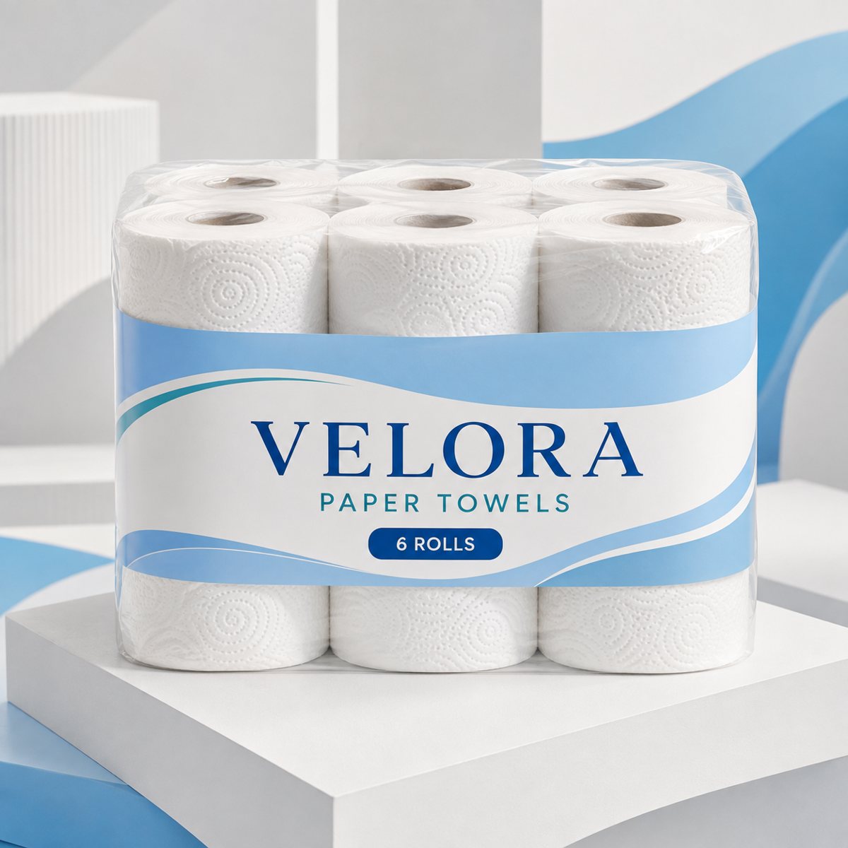 Paper Towels, 6 Rolls