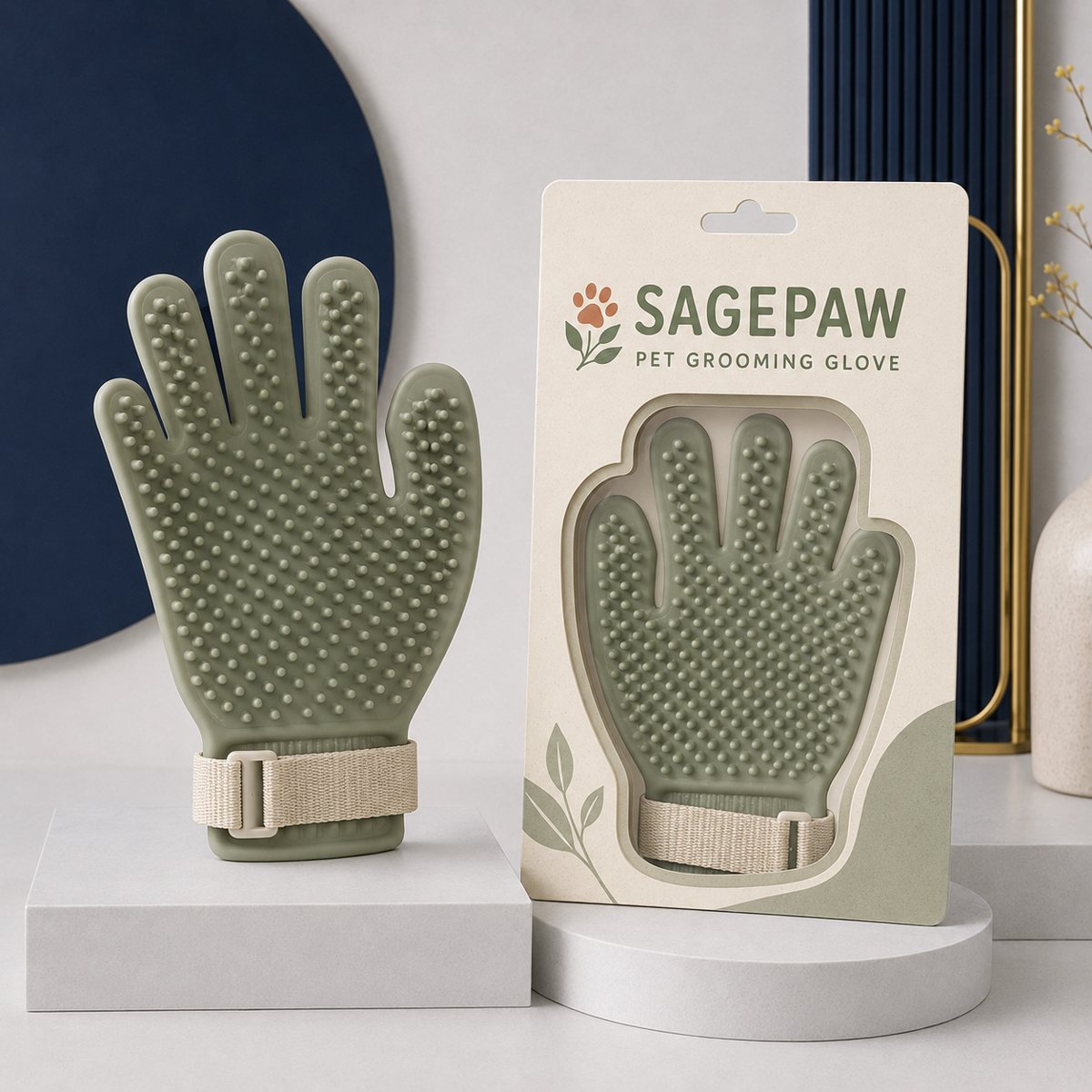 Pet Grooming Glove