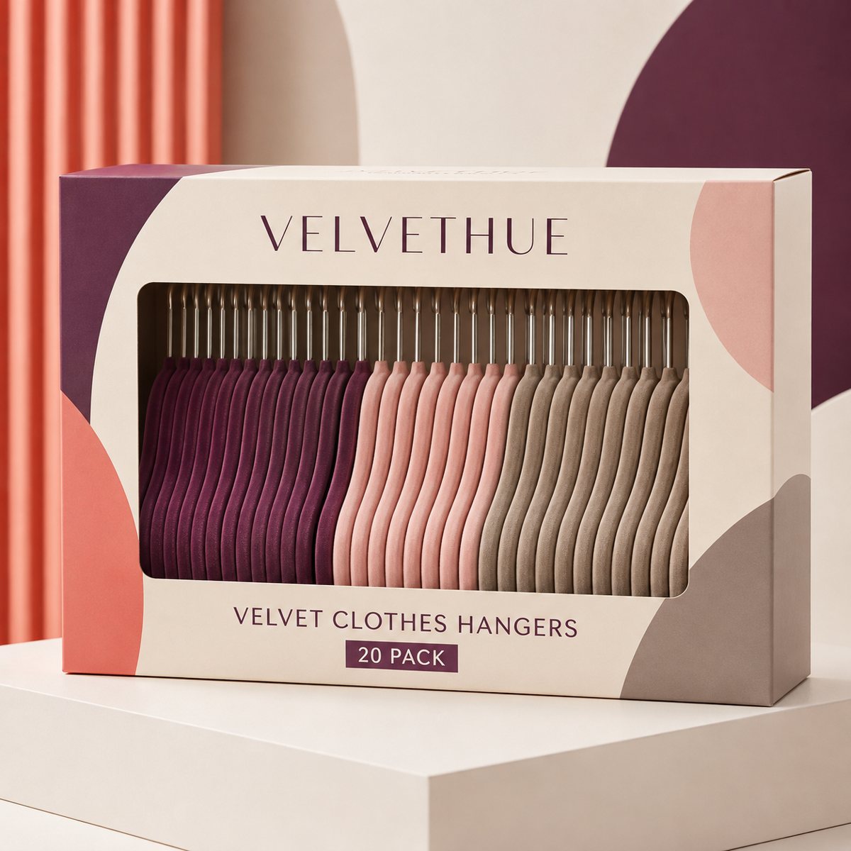Velvet Hangers, 20 Pack
