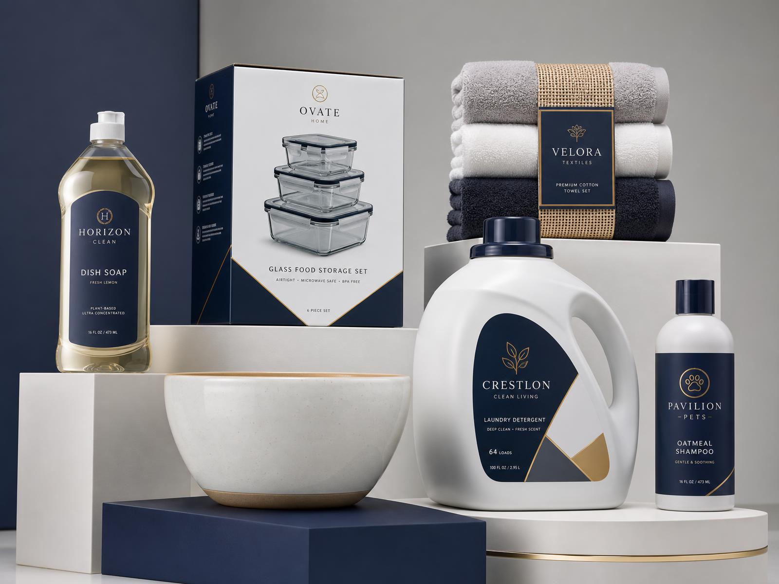 Assortment of consumer products distributed by TicoZa