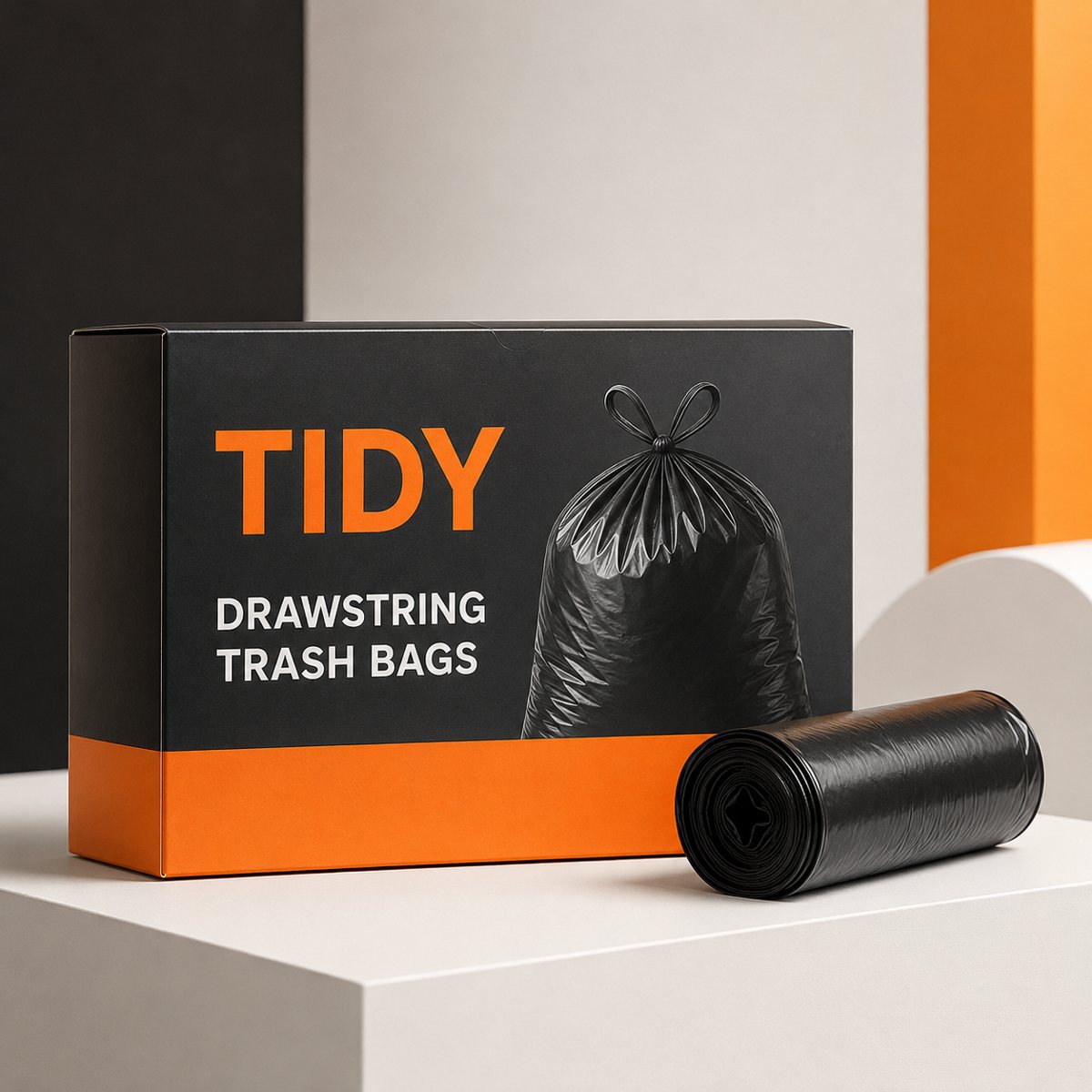 Kitchen Trash Bags, 80 ct