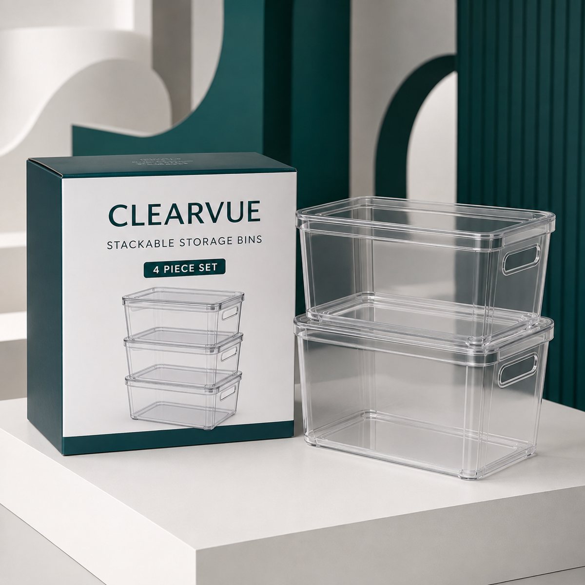 Stackable Storage Bins