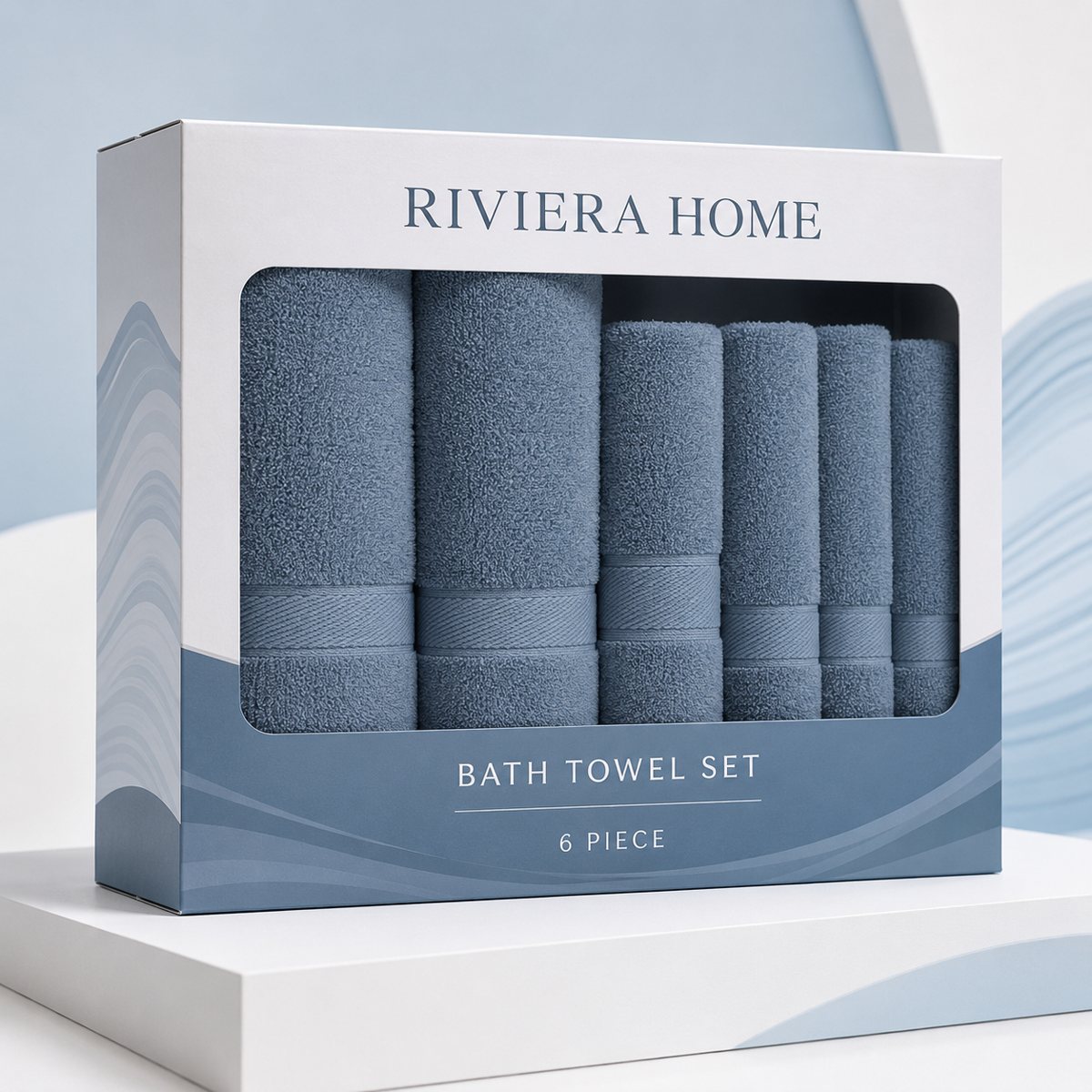 Cotton Bath Towel Set